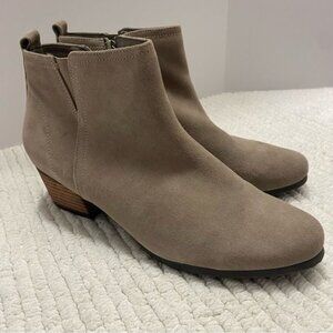 Aqua College Booties Mushroom Suede Upper Leather Waterproof Side‎ 11 Womens